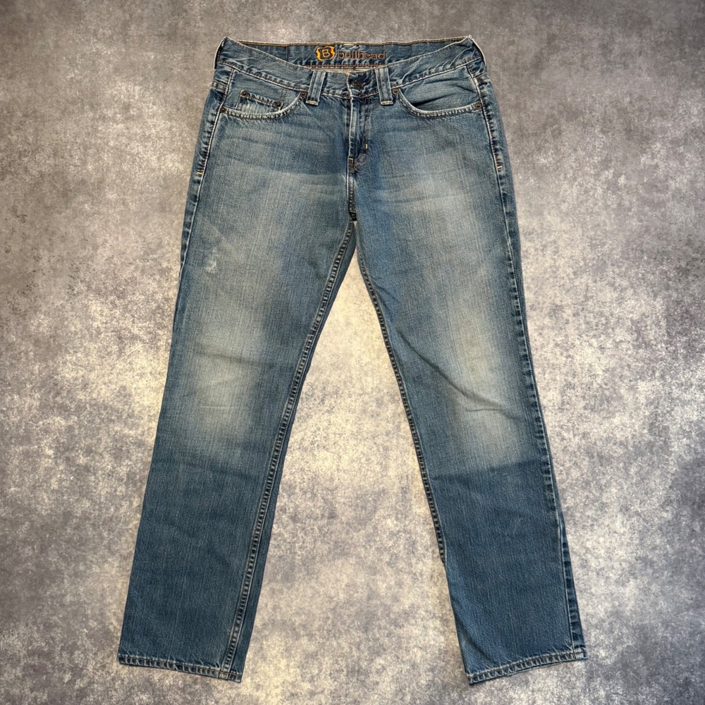 Y2K Bullhead Low Loose Jeans Womens 28 Blue Medium Wash 100% Cotton PacSun